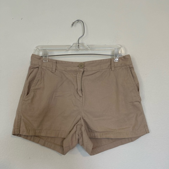 Joe Fresh Size 8 Women's Tan khaki Shorts - Picture 1 of 8
